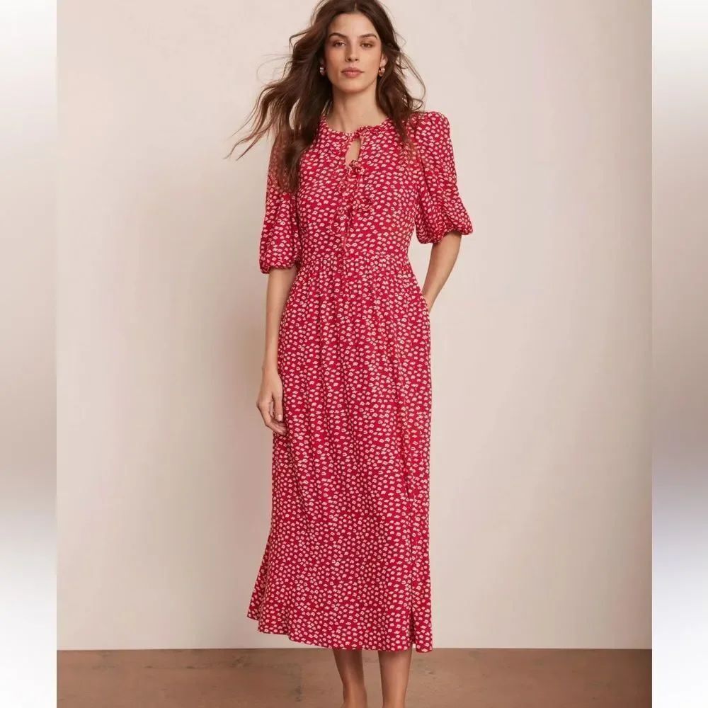 Mint Velvet Lip Print Midi Dress
AB19